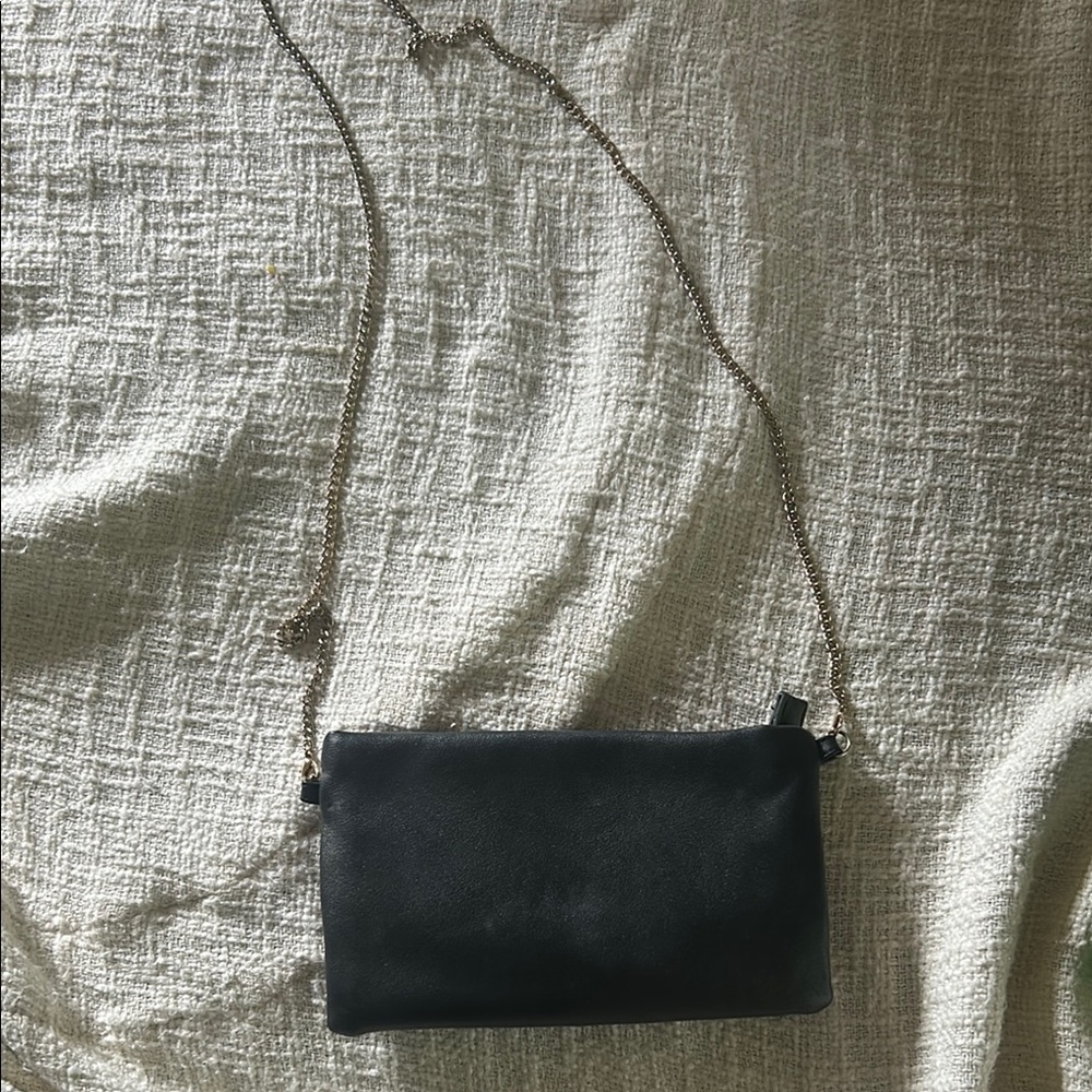 Elegant Black Chain Strap Bag